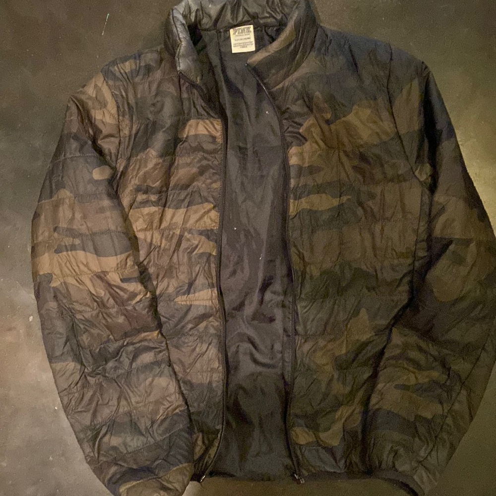 PINK camo jacket